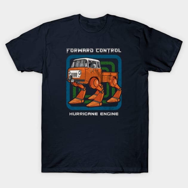 Autobeast Jeep Forward Control FC-150 T-Shirt by Guyvit
